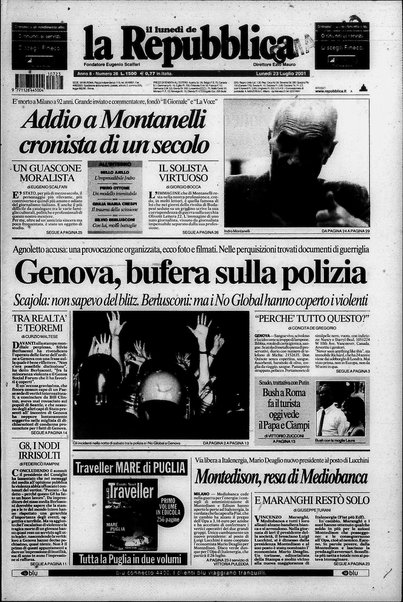 Il lunedì de La repubblica